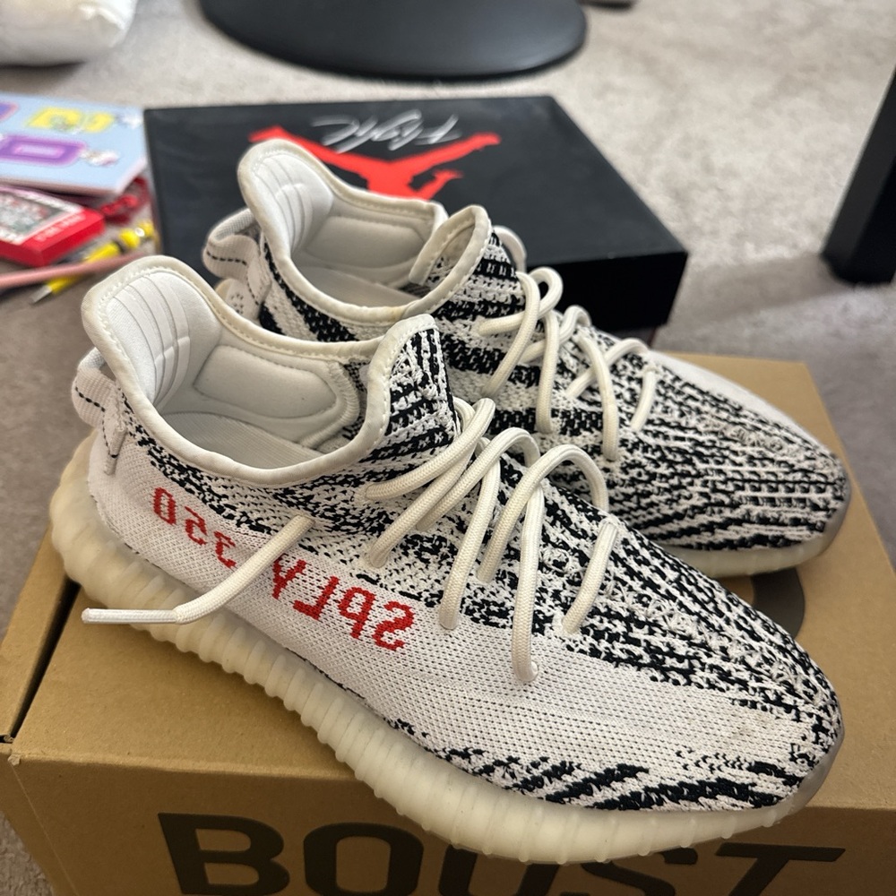 Adidas Yeezy Boost 350 V2 - White and Black